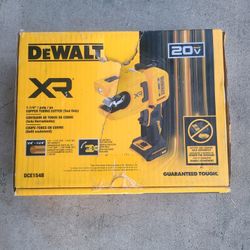 Dewalt Cupper Cutter New..tool Only