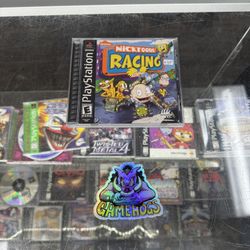 Nicktoon Racing PS1 $35 Gamehogs 11am-7pm
