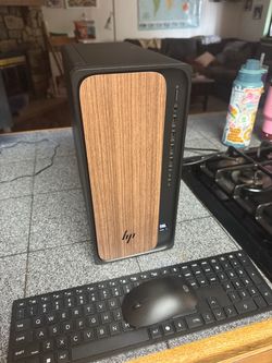HP OmniDesk PC w/ LG Monitor