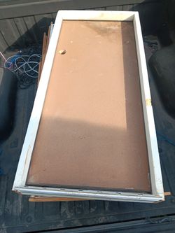 Smaller custom 2ft x 4.5 ft door and frame $50 (Houston tx)