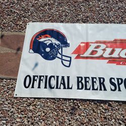 Broncos Beer Banner