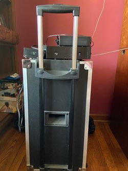 Karaoke machine with amp and equalizers