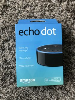 Amazon Echo Dot - 2nd Generation - Black
