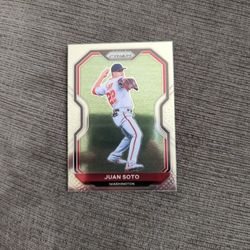 Juan Soto Baseball Card 