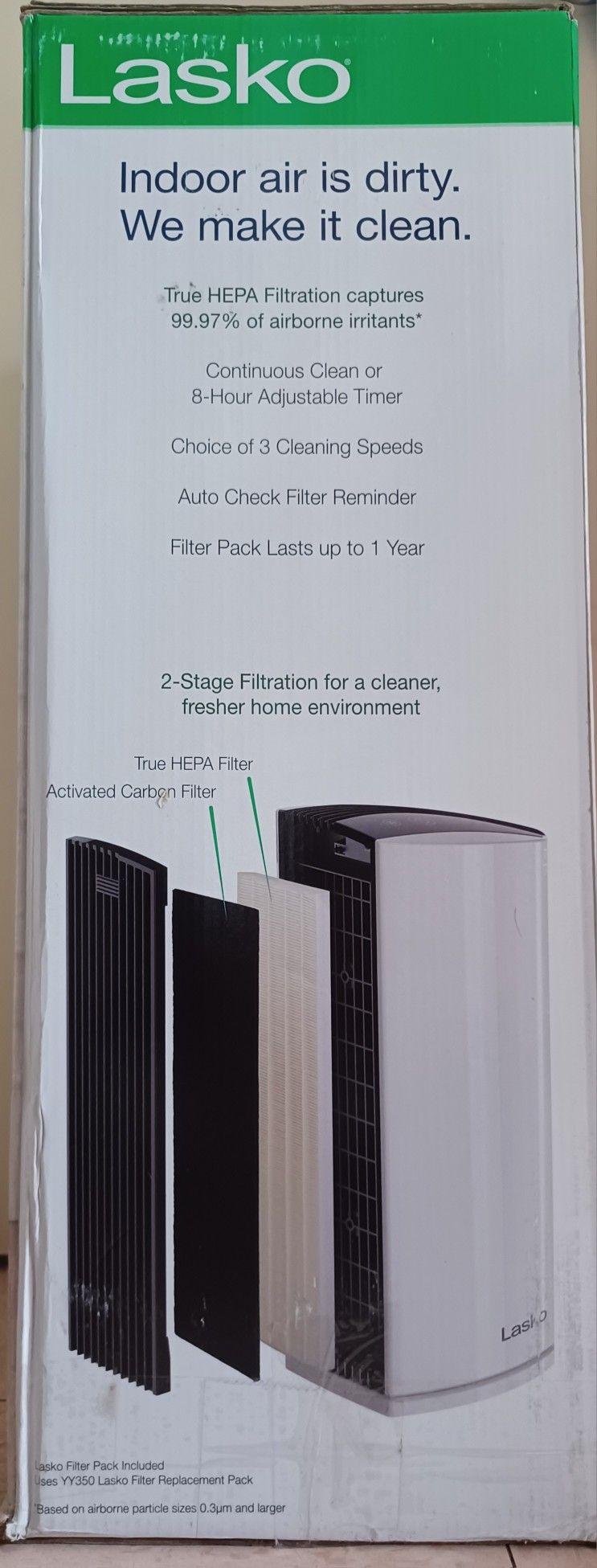 Tower Air Purifier with Timer