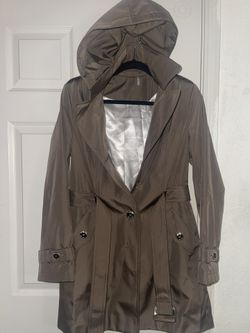Calvin Klein Belted Rain Jacket 