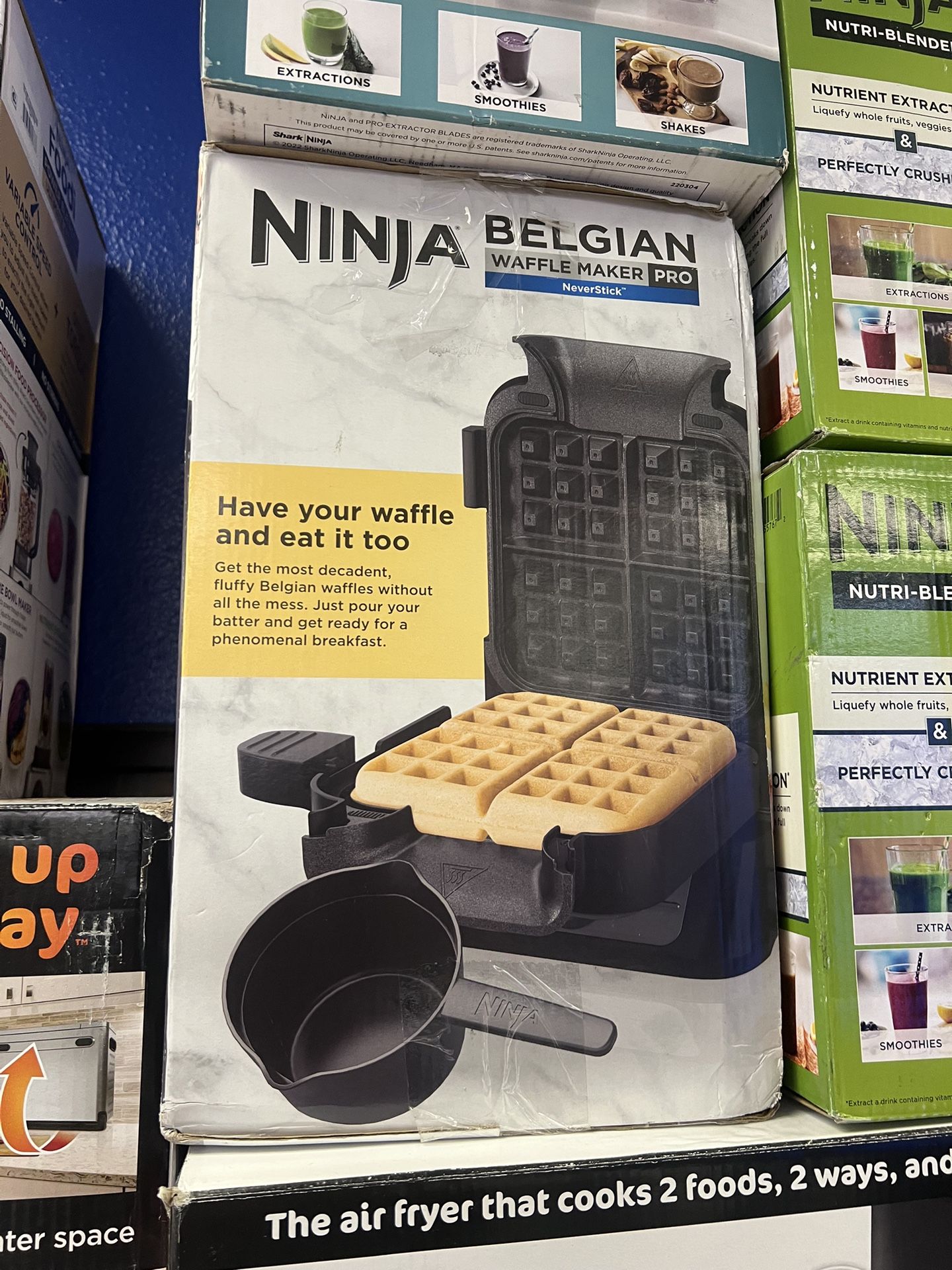 NINJA BELGIAN WAFFLE MAKER