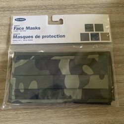 Old Navy Unisex Adult Camouflage Face Masks 5 Pack One Size Fits All NWT  