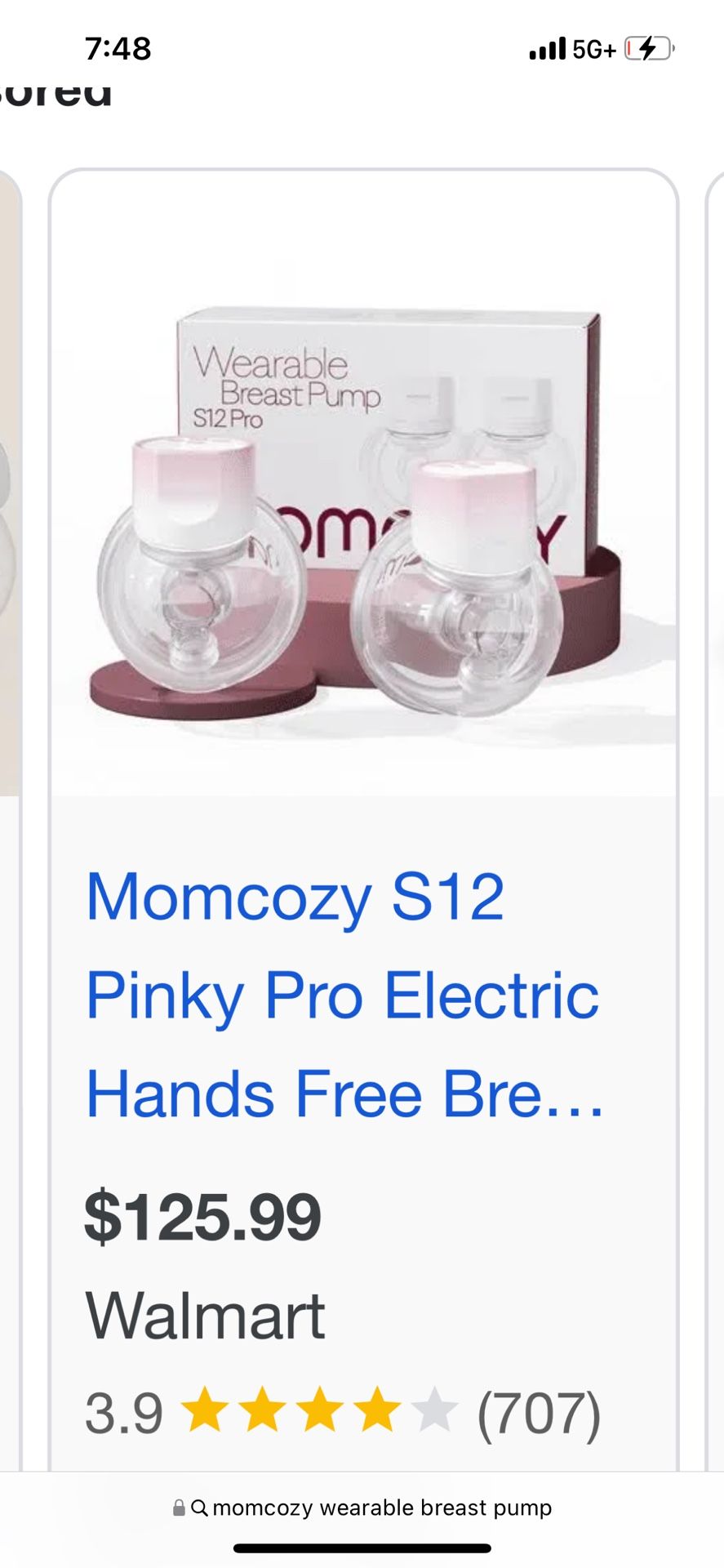 Mom Cozy Electric Breast Pump