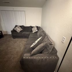 Dark Grey Sectional