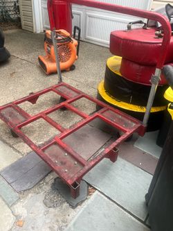 Heavy Duty Steel Platform Dolly / Warehouse Cart – Heavy Capacity