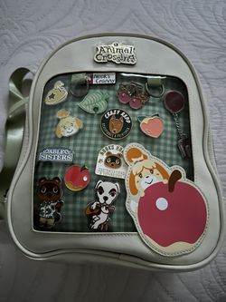 Animal Crossing Pin Backpack