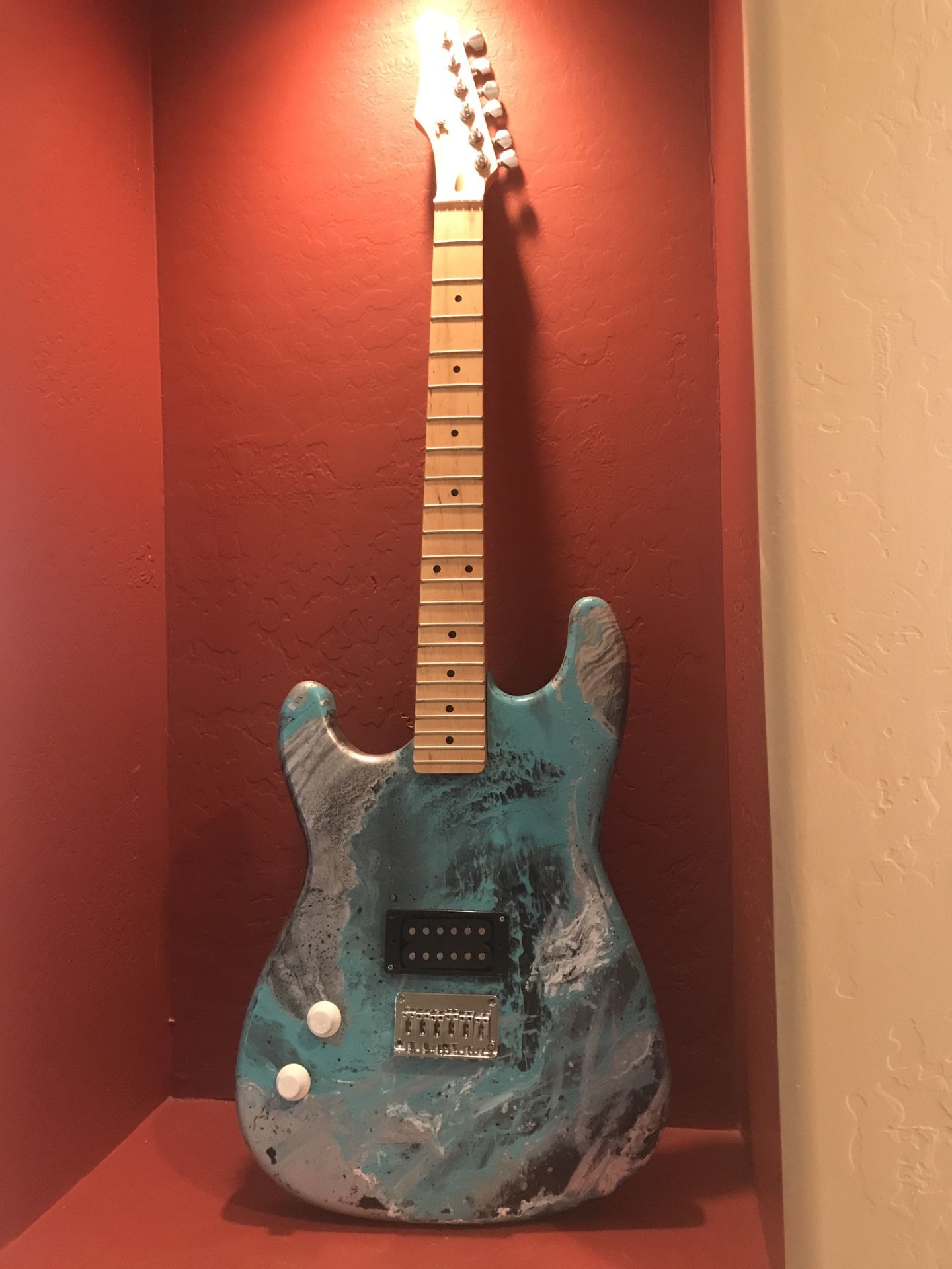 Hydro dipped guitar