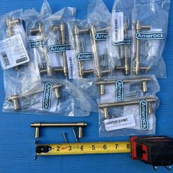 Allison By America Cabinet Handle , Collection , NEW 11 PCs, Champagne Colour