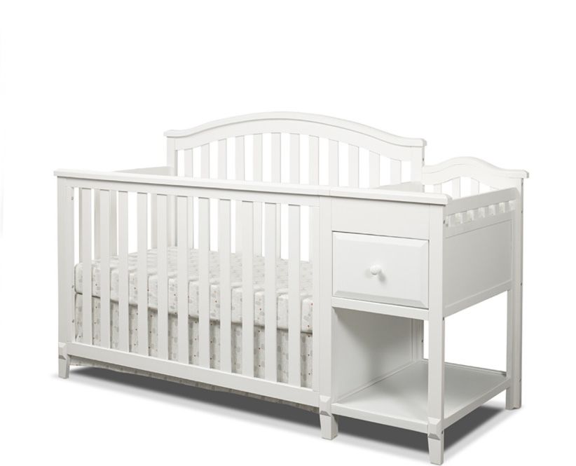 Crib With Changing Table