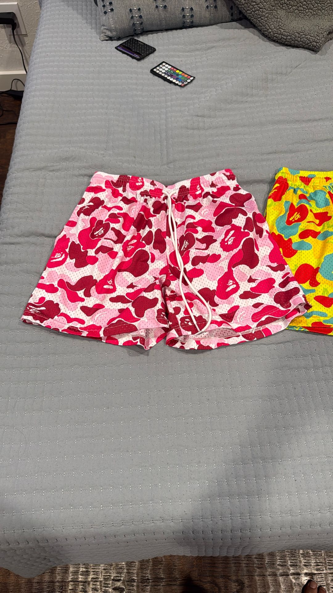 Bape Mesh Shorts