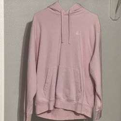 XL 2-piece set Nike Sportswear Club Fleece Pullover Hoodie in soft pink with sweats