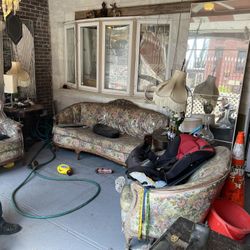 Complete Antique Living Room Set 
