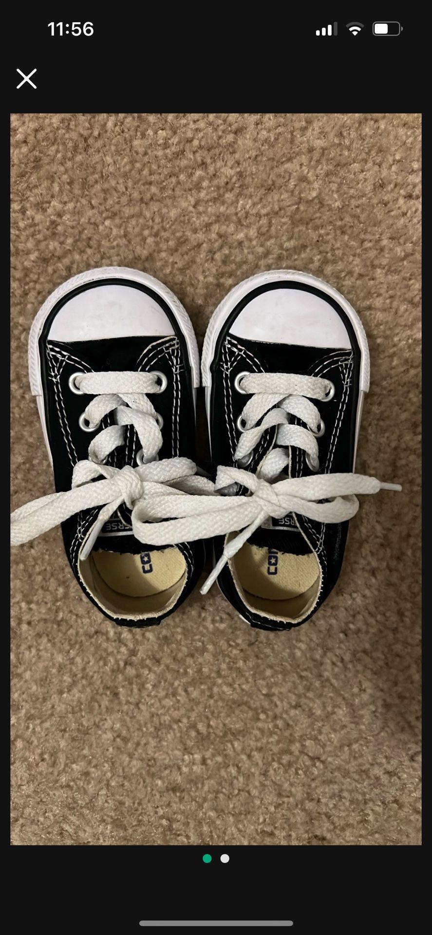 Toddler Low Top Converse Chuck Taylor