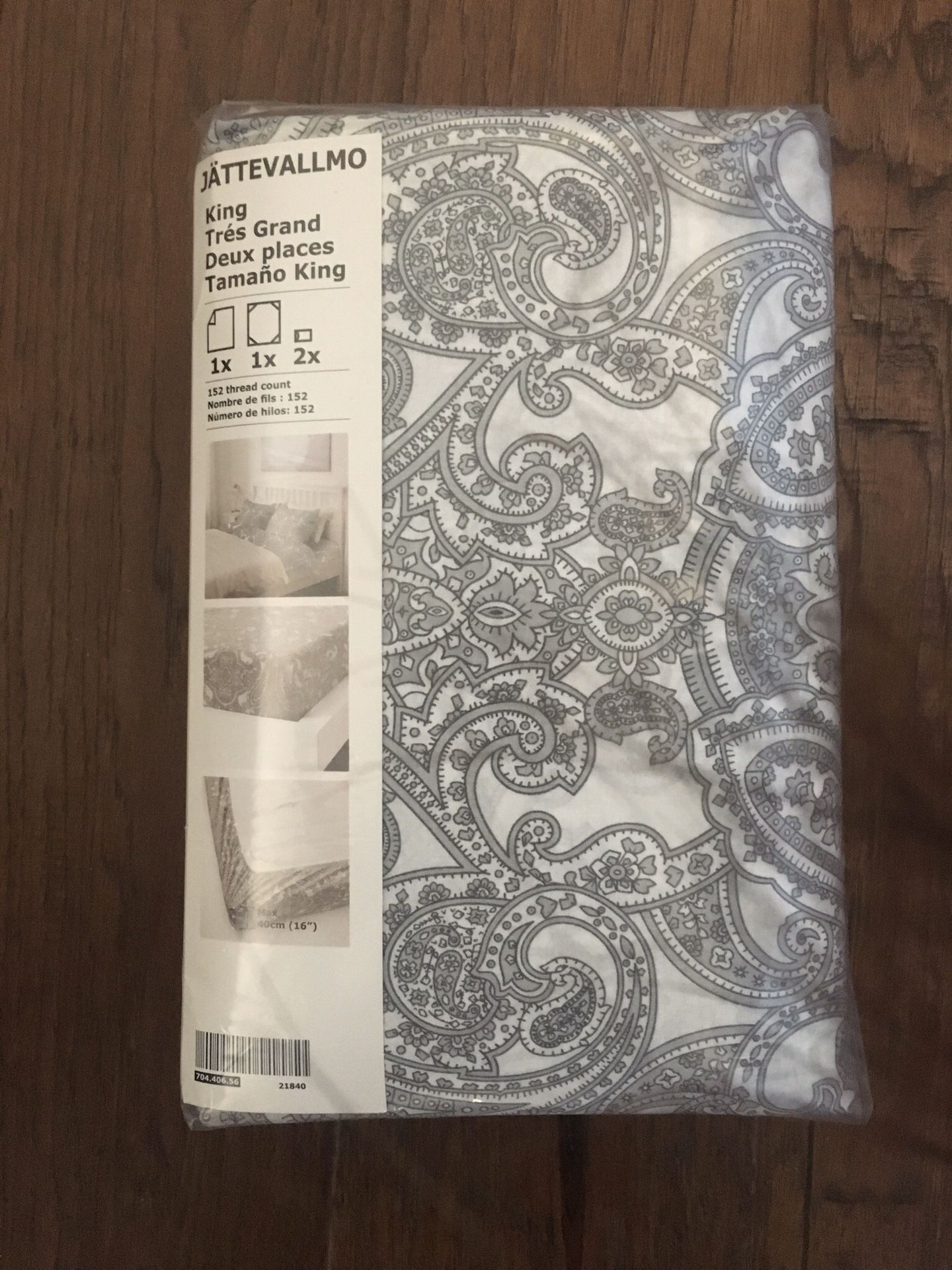 King size cover sheet set