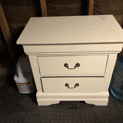 Tv Stand /dresser And A Black Cabinet 