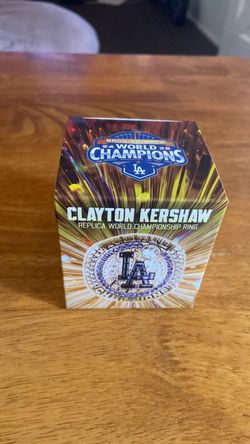 Kershaw  world championship ring