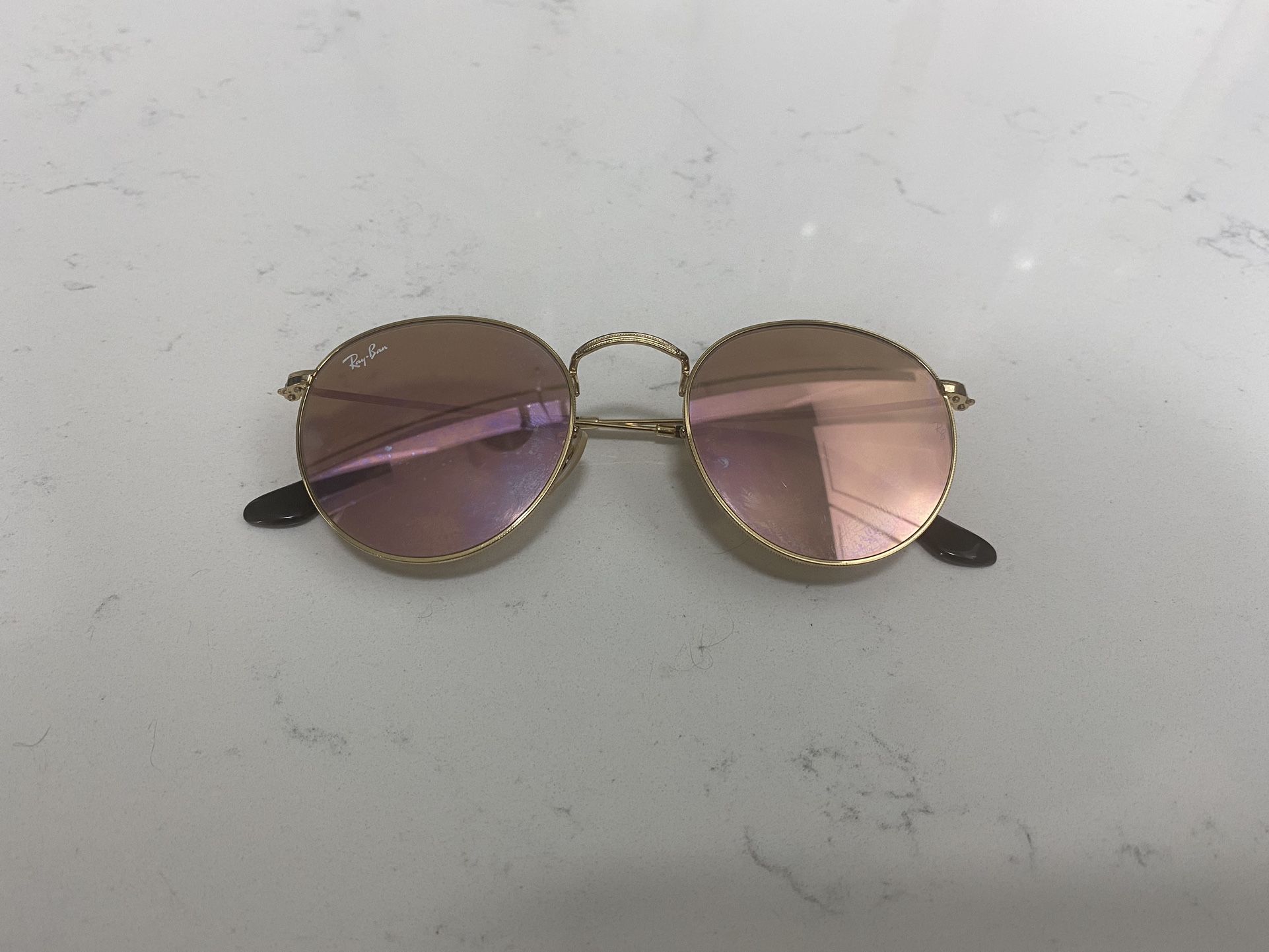 Ray Ban RB3447 Gold Frame Sunglasses