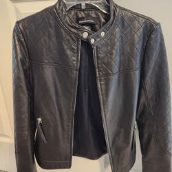 Womens Moda Leather Jacket , Small