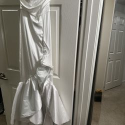 Fashion nova white Dress Size s 