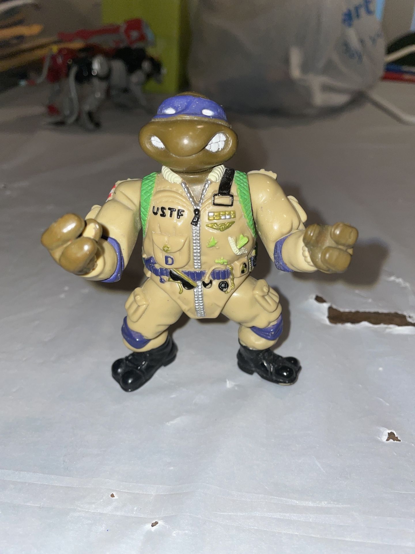 Pro Pilot Don Donatello TMNT Teenage Mutant Ninja Turtles 1991 Action Figure