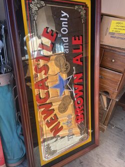New Castle Brown Ale Xl Beer Mirror