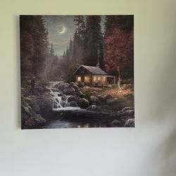Away From It All Print by Thomas Kinkade