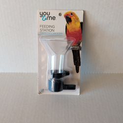 Feeding Station/ Dispenses Food And Water For Birds