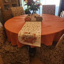 Glass Table 4 Chairs