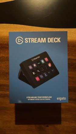 Elgato Stream Deck 15-Key USB-C Macro Pad — Sealed/New