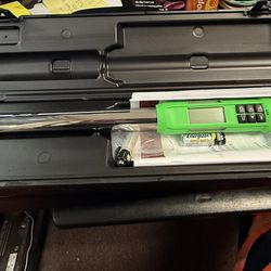 Green Snap On Digital Torque Wrench 