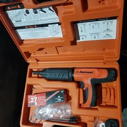 Ramset Cobra+ 0.27 Caliber Semi-Automatic Powder Actuated Tool with Silencer
