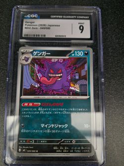 Pokemon slab cgc mint 9