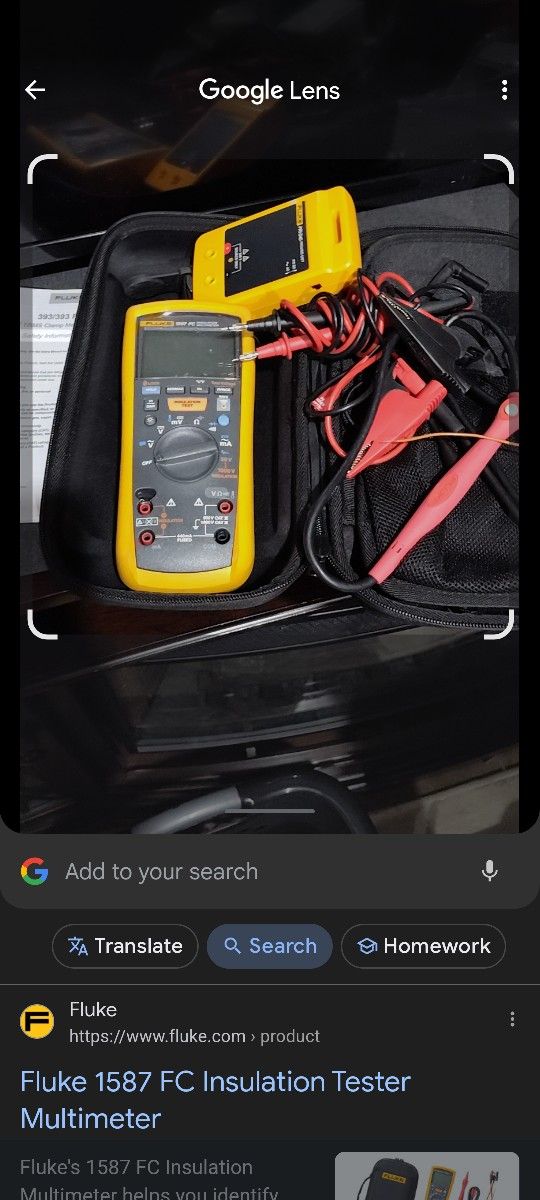 FLUKE1587 Insulation Multimeter