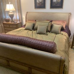 King Size Sleigh Bed Frame - REDUCED!!
