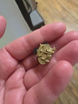 Cast Member 1-Year Service Award Steamboat Willie Pin
