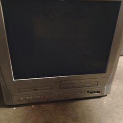 TV with built in DVD &VCR