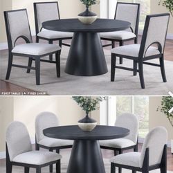Black Dining Table And Chairs $499