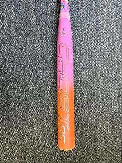Easton Ghost OG Rainbow Sherbet Fastpitch Softball Bat
