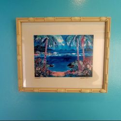 Authentic Print by Linda Pirri - "Islands"