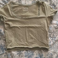 light Green Hollister T-Shirt