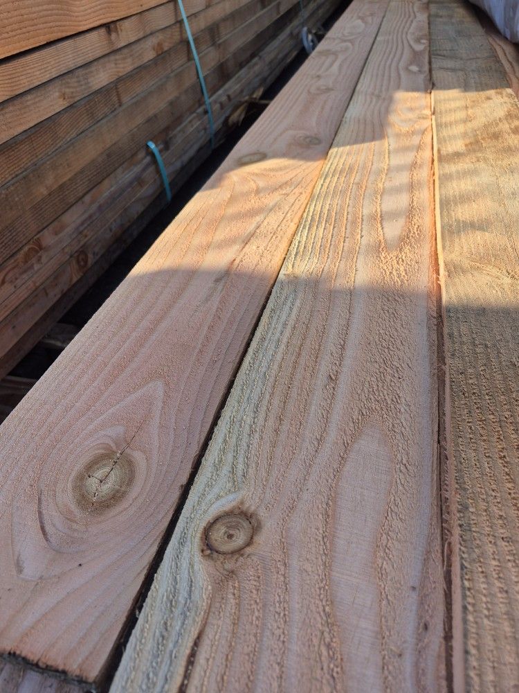 1x6x20 Ft Douglas Fir Rough.  