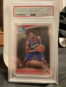 Shai Gilgeous-Alexander rookie card