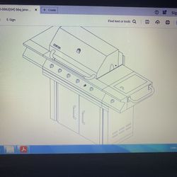 BBQ Jenn-air 70,000 BTU  Lifetime Warranty On Parts
