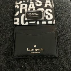 Brand New Never Used Mark Jacobs And Kate Spade Card Holders